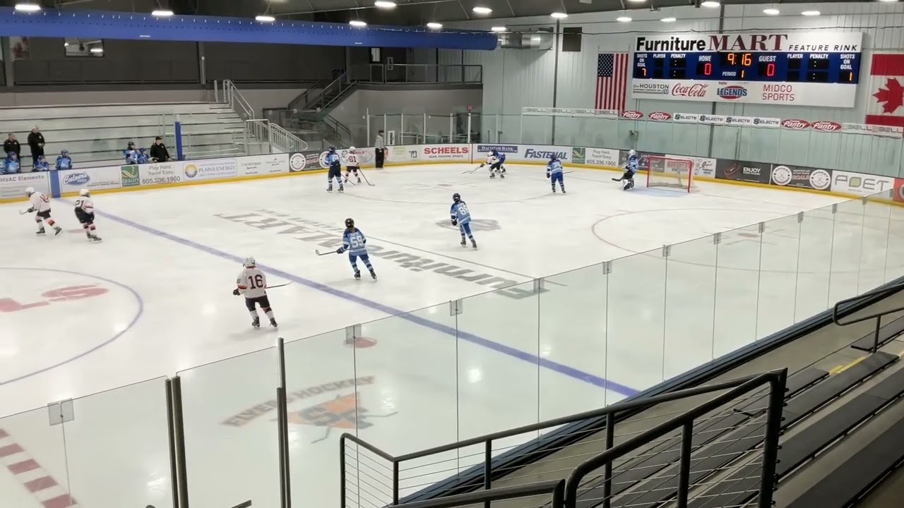 Game 23 Sioux Falls 1-0: Parker scores unassisted