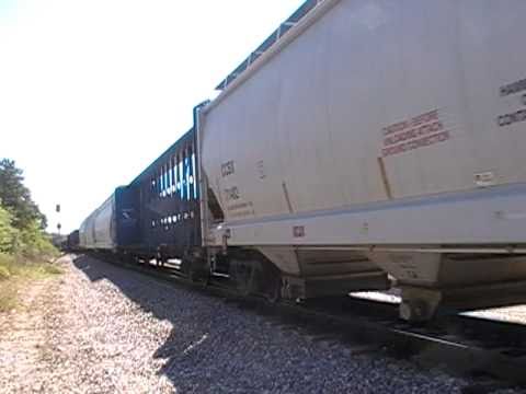 CSX 4825 Leads CSX Q580-01 w/ Nice Crew at North Tunnel Hill