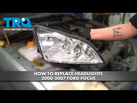 How to Replace Headlights 2000-2007 Ford Focus
