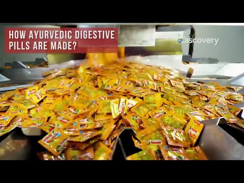 Making of hajmola - how ayurvedic digestive pills are made /...
