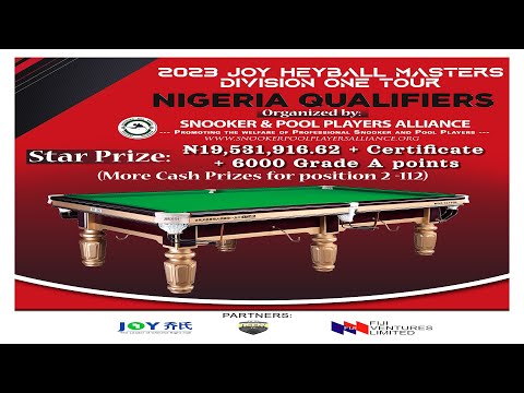 2023 HEYBALL MASTER'S NIGERIA QUALIFIER