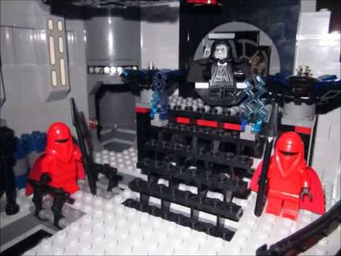 comment construire l'etoile noire lego