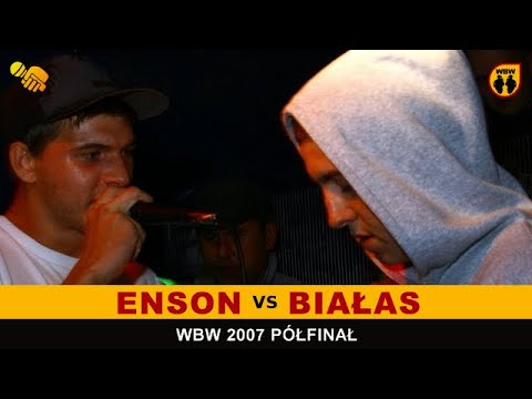 Białas 🆚 Enson 🎤 WBW 2007 Półfinał (freestyle rap battle)