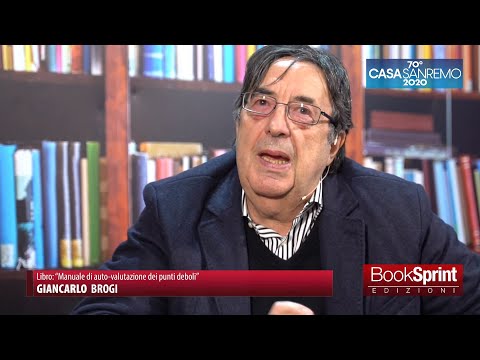 Giancarlo Brogi da Casa Sanremo 2020 - BookSprint Edizioni