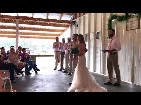 Courtney and Michael McCallum Wedding | The Orange Blossom Barn at Belle Brooke Ranch