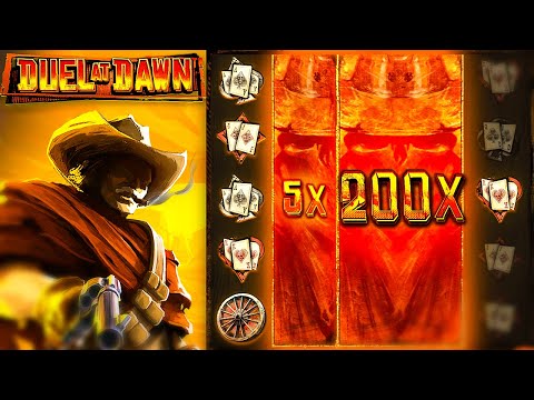 THE RARE 200X MULTIPLIER LANDED ON DUEL AT DAWN!! (Bonus Buys)
