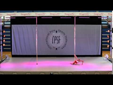 Denisa Dvorakova - 5th - Novice  - World Pole Sports Championships 2015 Finals