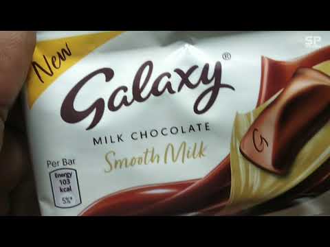 New galaxy milk chocolate smooth milk unpacking and review