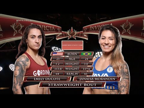 Emily Ducote vs Janaisa Morandin full fight