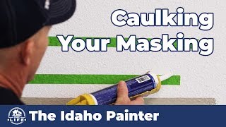 When to Remove Your Caulked Masking Tape?  Painting HACK