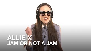 Allie X plays Jam or Not a Jam