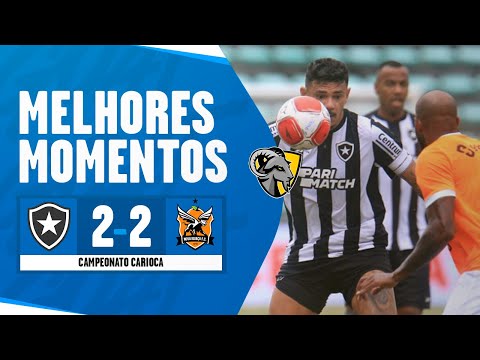 BOTAFOGO 2 X 2 NOVA IGUAÇU | CAMPEONATO CARIOCA | MELHORES MOMENTOS
