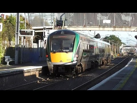 IE 22000 Class Intercity Train number 22258 - Kilbarrack Station