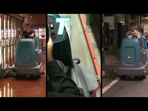 Autolaveuse autoportée T12 alimentée par batterie - Tennant - largeur de nettoyage 80 cm - technologie ec-H2O NanoClean™_6