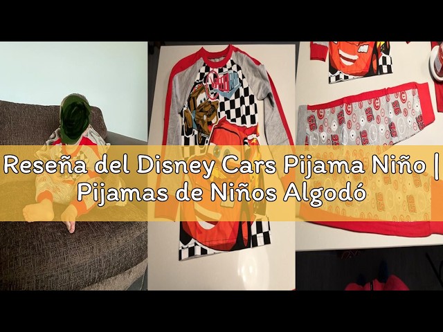 Vídeo relacionado con Disney Cars Pijama Niño | Pijamas de Niños Algodón | Pijama Infantil Rayo Mcqueen Multicolor 5-6 Años