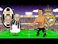 🏆JUVENTUS vs REAL MADRID 2-1🏆 (Parody Champions League Semi-final 2015 Goals Highlights)