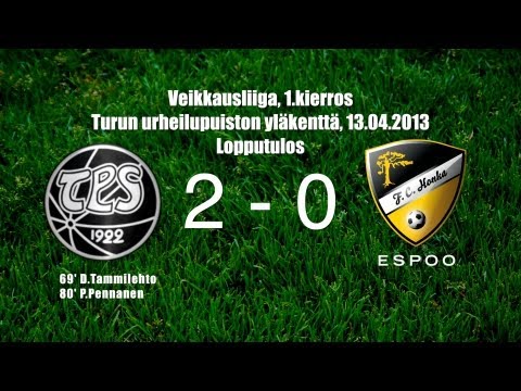 HonkaTV kooste: TPS - FC Honka 2-0 [13.04.2013]