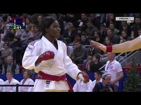 Severine Nebie (FRA)  vs Raefen Passage (NED) World Ju-Jitsu championships 2014