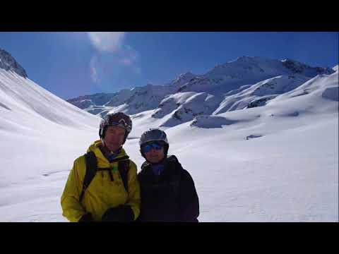 Ute and Henri in Pitztal, Sölden, Ischgl, Biberwier, Mar 18