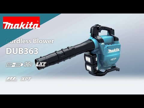 Akumuliatorinis pūstuvas-siurblys Makita DUB363ZV (be akumuliatorių ir įkroviklio) video