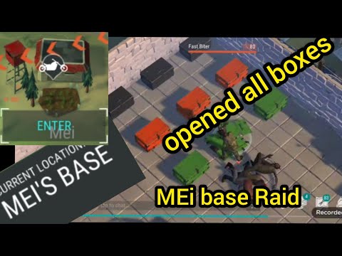 Raiding Mei base
