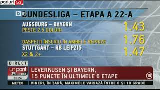 BUNDESLIGA: Runda a 22-a in 7 pronosticuri de PROFIT!