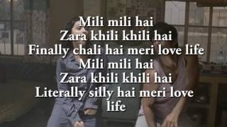 TERE MERE BEECH MEIN LYRICS - Shuddh Desi Romance Song  HD