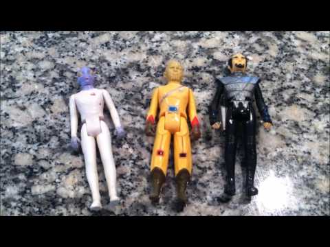 Rare Mego Star Trek tmp 1979 figures Arcturian, Rigellian, Klingon: MIKE PLAYS WITH TOYS #19