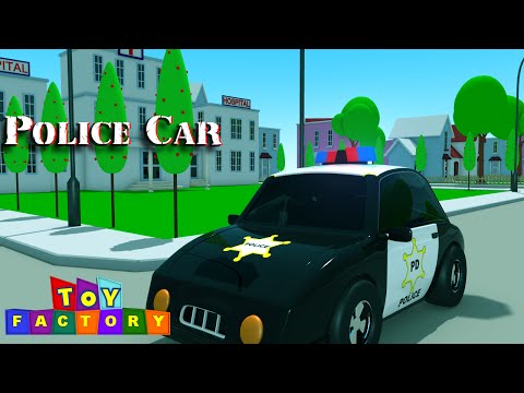 police cars for children - sergeant cooper the police car - police car cartoons for children