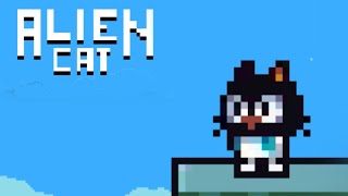 ЕЩЕ ОДИН КРУТОЙ 2Д ПЛАТФОРМЕР! КОТ ЖЕСТКО ПАРКУРИТ ► Alien Cat