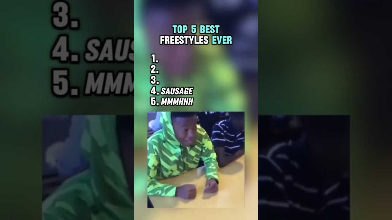 Top 5 Best Rap Freestyles🌎  #rap #shorts