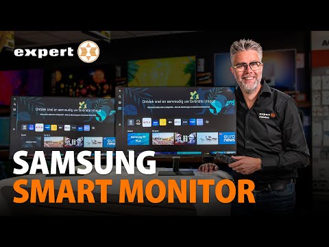Op deze Samsung monitor kijk je óók televisie! | Samsung Smart Monitor uitgelegd!