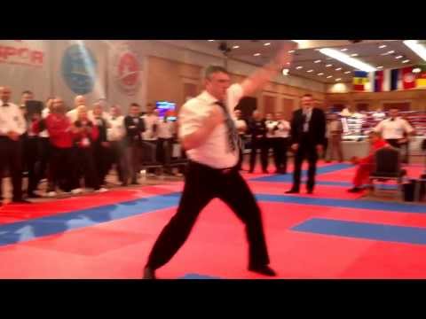 2013 WAKO World Championships in Turkey. GB's very own Brian Beck shows he's still got it. Forms.