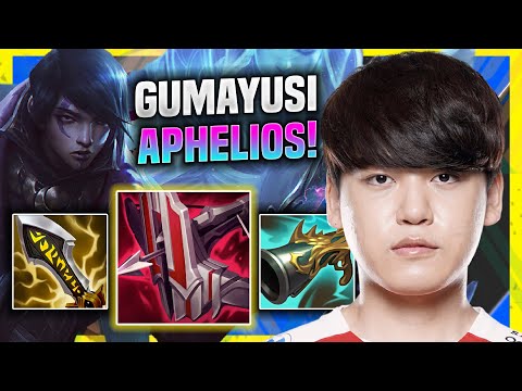 GUMAYUSI DESTROYING WITH APHELIOS! - T1 Gumayusi Plays Aphelios ADC vs Kai'sa! | Season 11