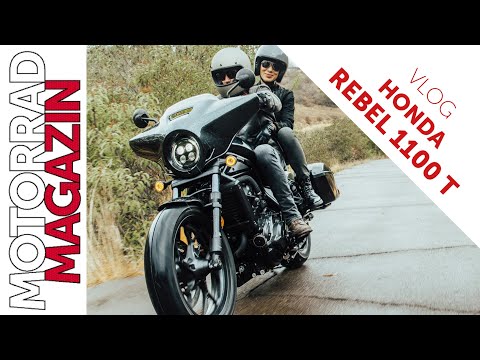 Vlog Honda Rebel 1100 T with DCT – Compact, agile and extremely easy to use