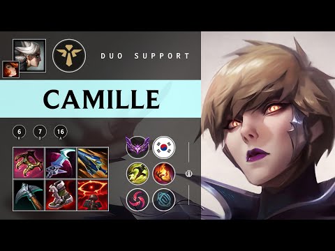 Camille Support vs Bard - KR Master Patch 25.24