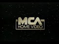 MCA Home Video 1983