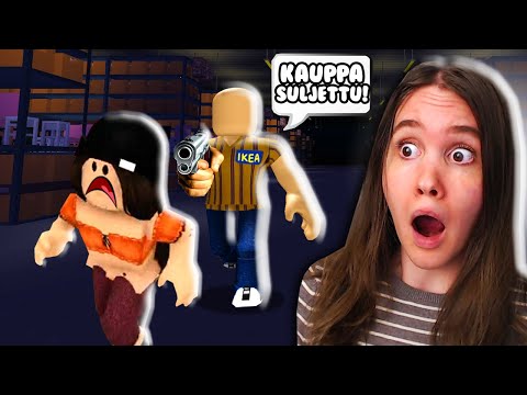 OLIN YÖTÄ SALAA ROBLOX IKEASSA...