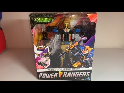 Power Rangers: Beast Morphers; WRECKER CONVERTING ZORD Unboxing