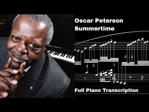 Summertime  - Oscar Peterson Transcription