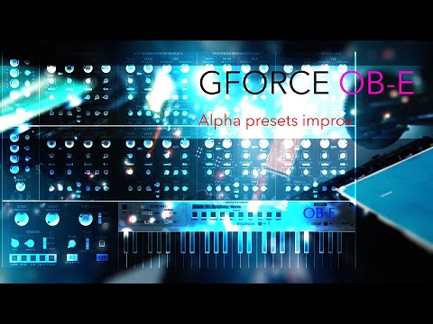 geforce OB-E - Oberheim synth demo