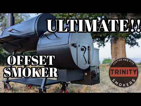 The Ultimate Hybrid Offset Smoker! | Trinity Smokers