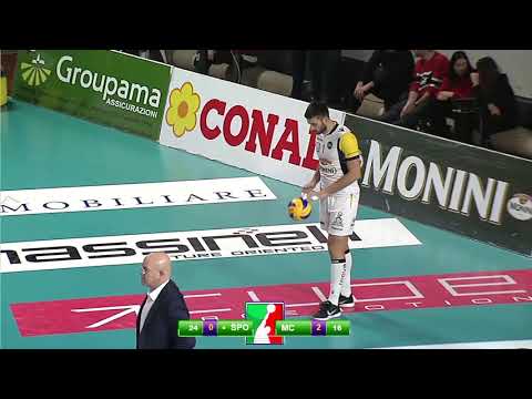 Monini Spoleto 3-2 Menghi Shoes Macerata - Azioni salienti