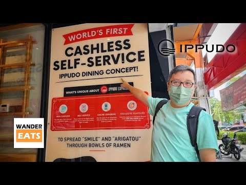 Comer: IPPUDO EXPRESS Damansara Uptown - o primeiro ponto de autoatendimento sem dinheiro no mundo
