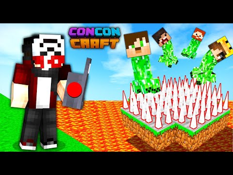 KAZI KAZAN VE CREEPER FARMI ! - CONCONCRAFT #3 - Minecraft