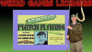 Jack Charlton's Match Fishing 🎣 | ZX Spectrum & Commodore 64 | Weird Games Licenses
