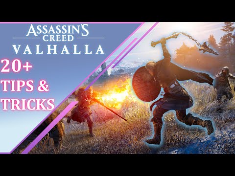 Assassins Creed Valhalla - 20+ BEGINNER TIPS AND TRICKS \\ Beginners Guide