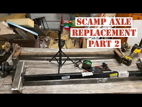 13' & 16' Scamp Axle Replacement Part 2
