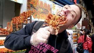 Wild SHANGHAI STREET FOOD in City God Temple + Yu Gardens Tour | Shanghai, China