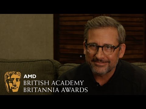 Steve Carell on David Bowie's "Pugnosed Little Fan Man" - 2016 Britannias